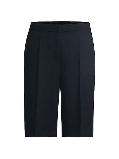 Relaxed-Fit Shorts with Wide Leg