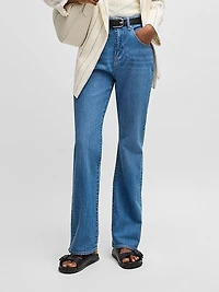 Bootcut Jeans Comfort-Stretch Denim