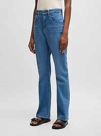 Bootcut Jeans Comfort-Stretch Denim
