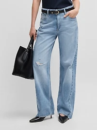 Wide-Leg Jeans