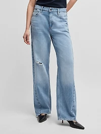 Wide-Leg Jeans