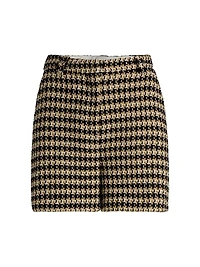 Relaxed-Fit Shorts Tweed