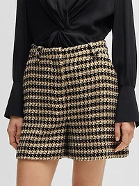 Relaxed-Fit Shorts Tweed