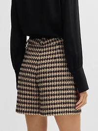 Relaxed-Fit Shorts Tweed