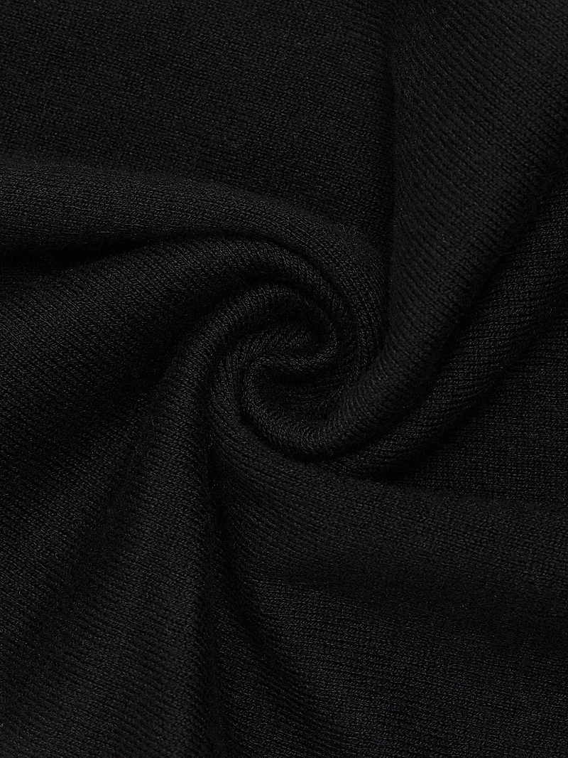 Do Not Disturb Cotton-Cashmere Straight-Leg Pants