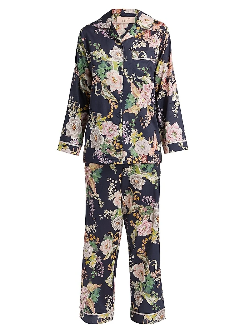 Betsy Floral Full-Length Pajamas