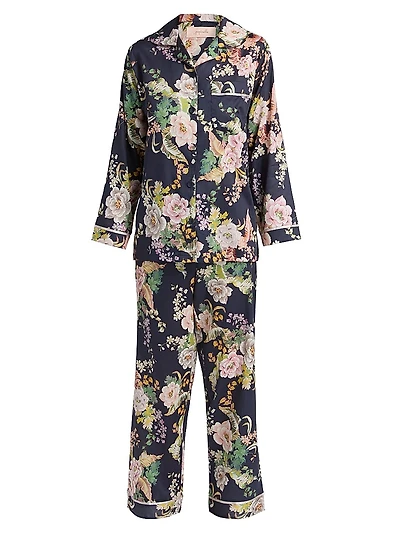 Betsy Floral Full-Length Pajamas