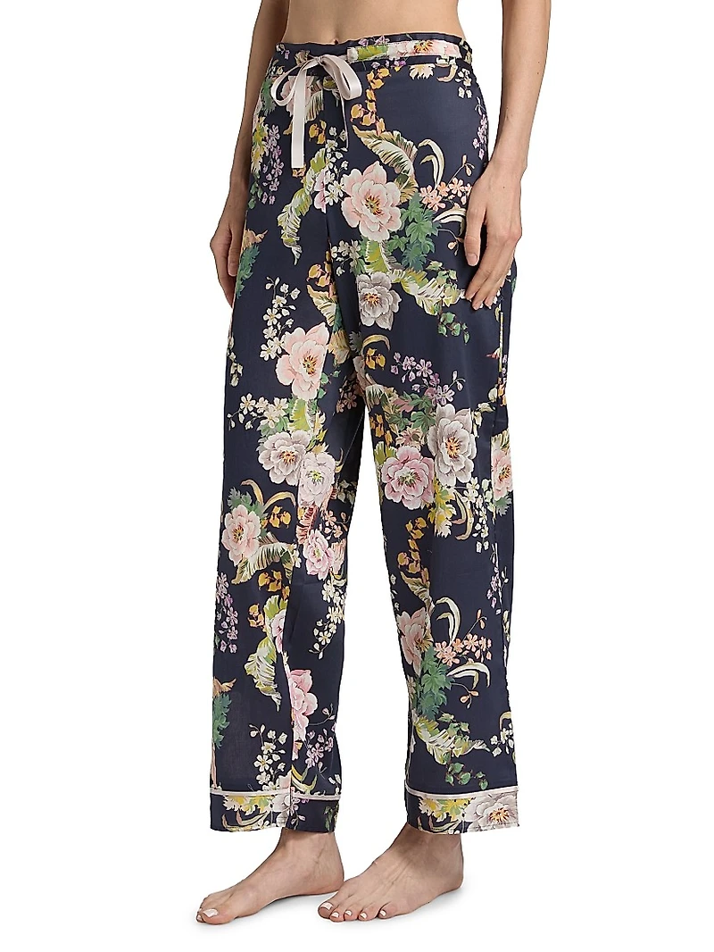 Betsy Floral Full-Length Pajamas