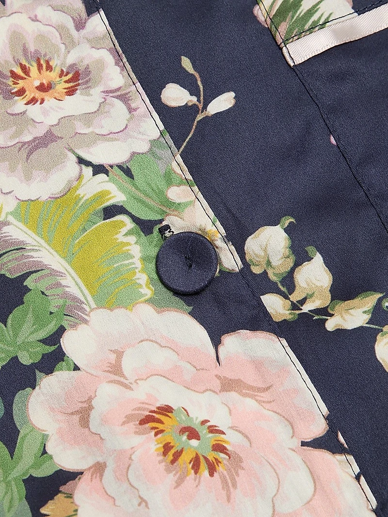 Betsy Floral Full-Length Pajamas