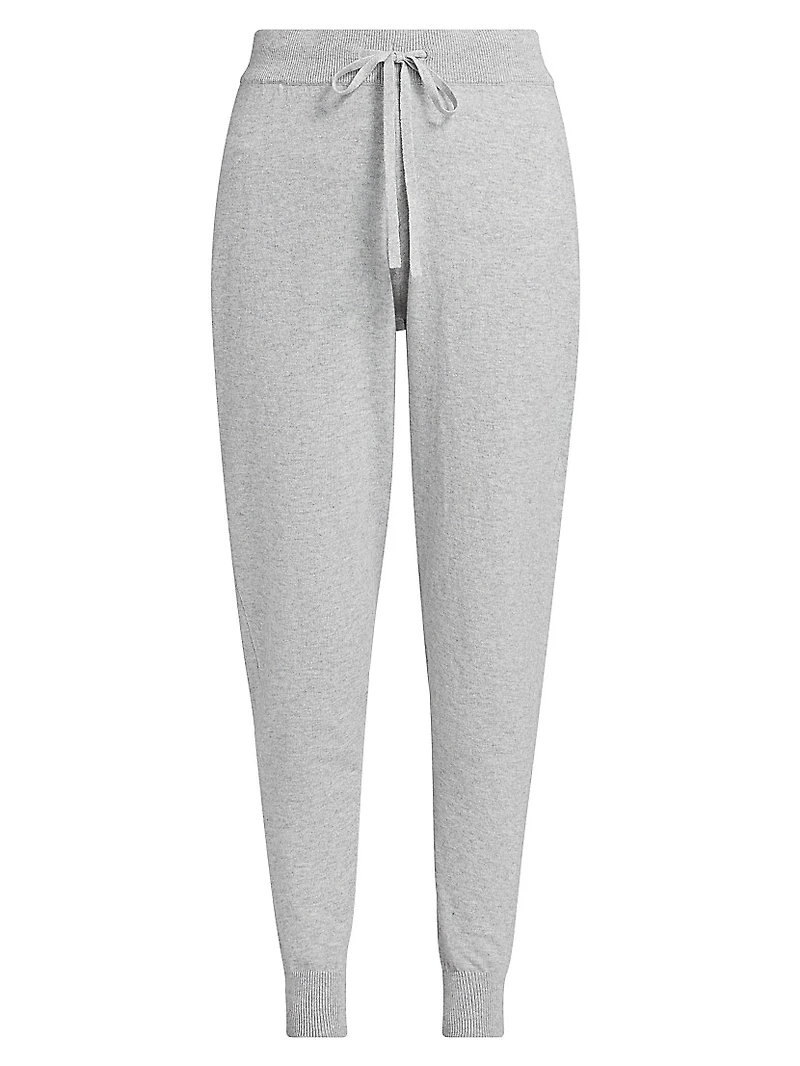 Do Not Disturb Cotton-Cashmere Joggers
