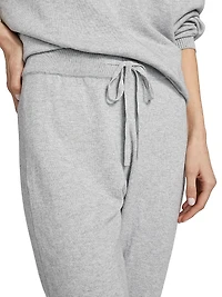 Do Not Disturb Cotton-Cashmere Joggers