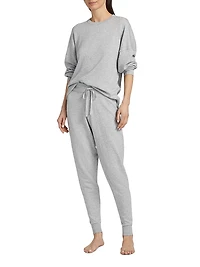 Do Not Disturb Cotton-Cashmere Joggers