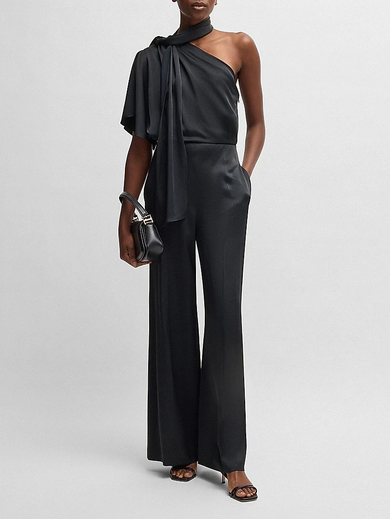 One-Shoulder Jumpsuit