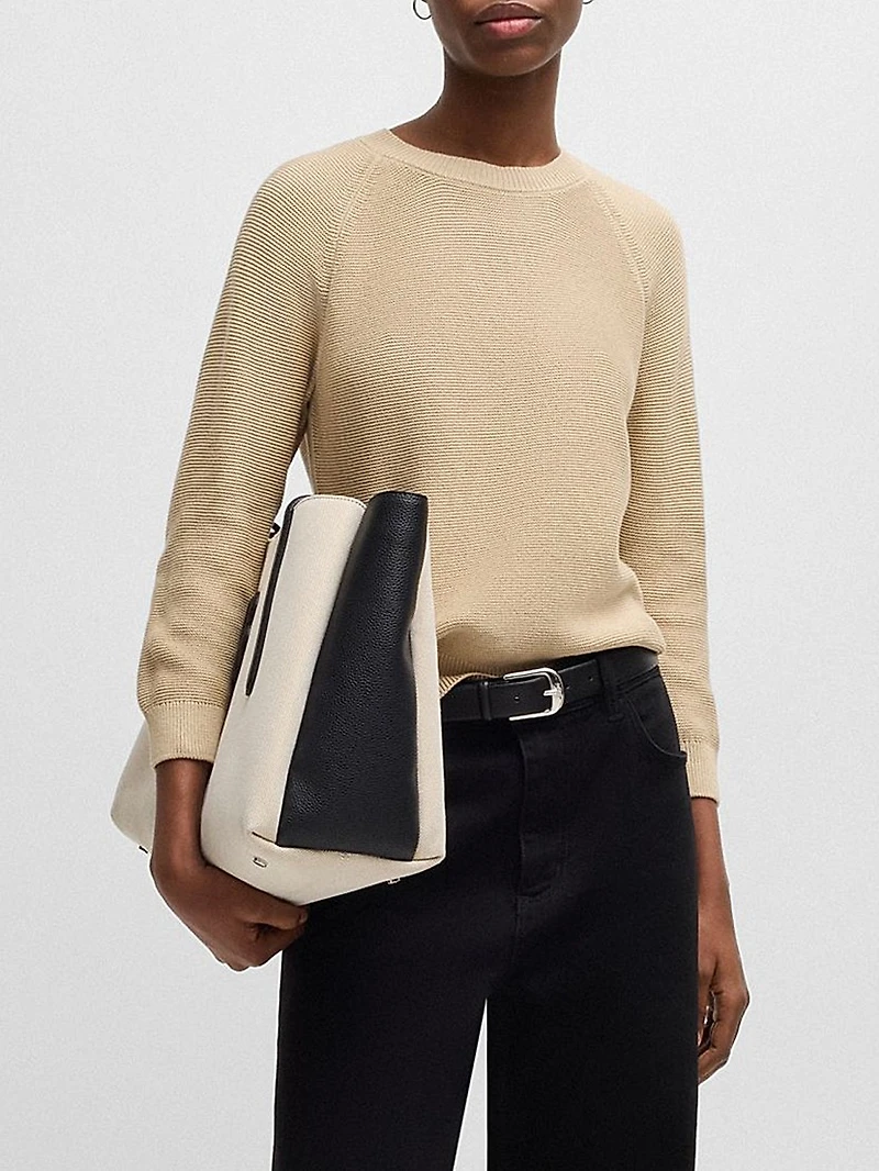 Knitted Sweater in Cotton