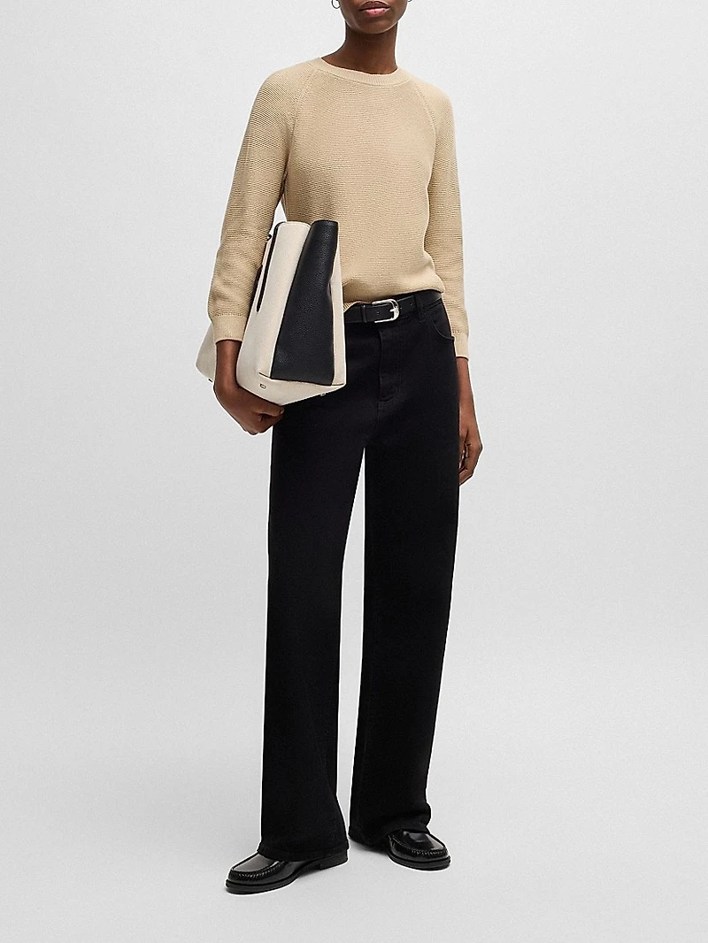 Knitted Sweater in Cotton