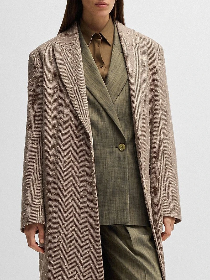 Regular-Fit Double-Breasted Blazer