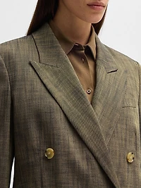 Regular-Fit Double-Breasted Blazer