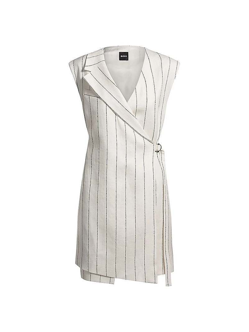 Wrap-Front Dress