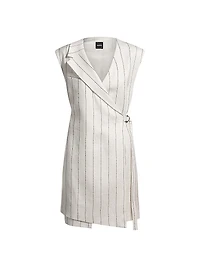 Wrap-Front Dress