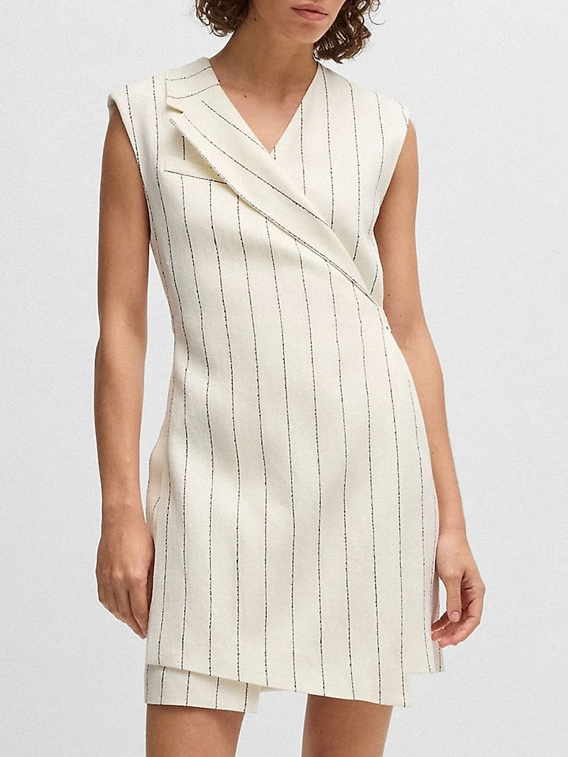 Wrap-Front Dress