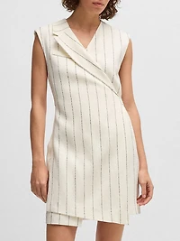 Wrap-Front Dress