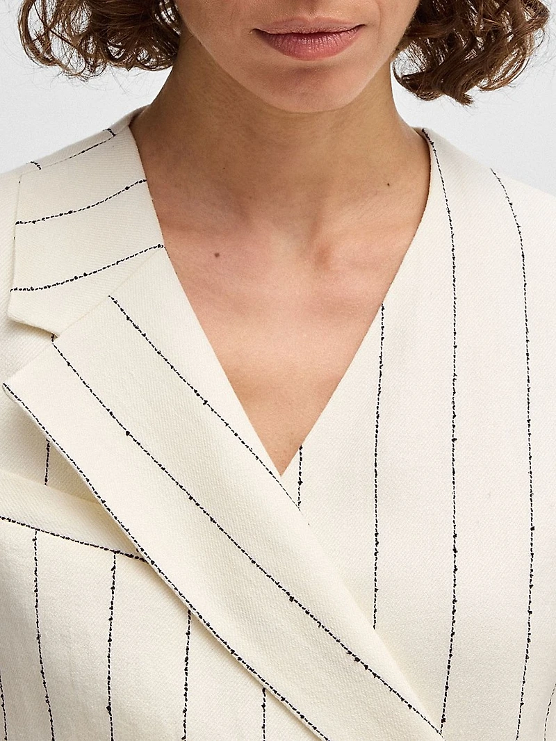 Wrap-Front Dress