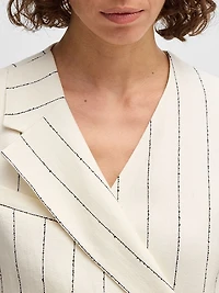 Wrap-Front Dress