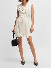 Wrap-Front Dress
