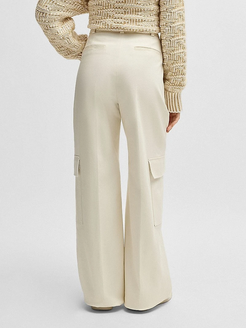 Loose-Fit Cargo Trousers