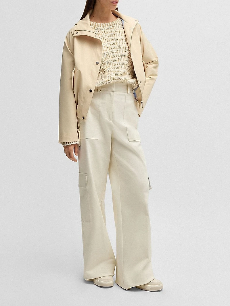 Loose-Fit Cargo Trousers