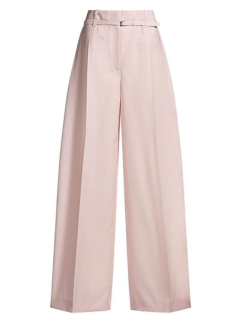 Relaxed-Ft Trousers in Virgin Wool