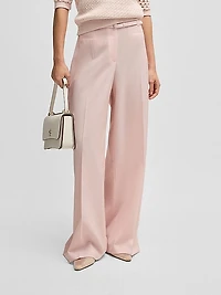 Relaxed-Ft Trousers in Virgin Wool