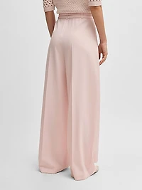 Relaxed-Ft Trousers in Virgin Wool