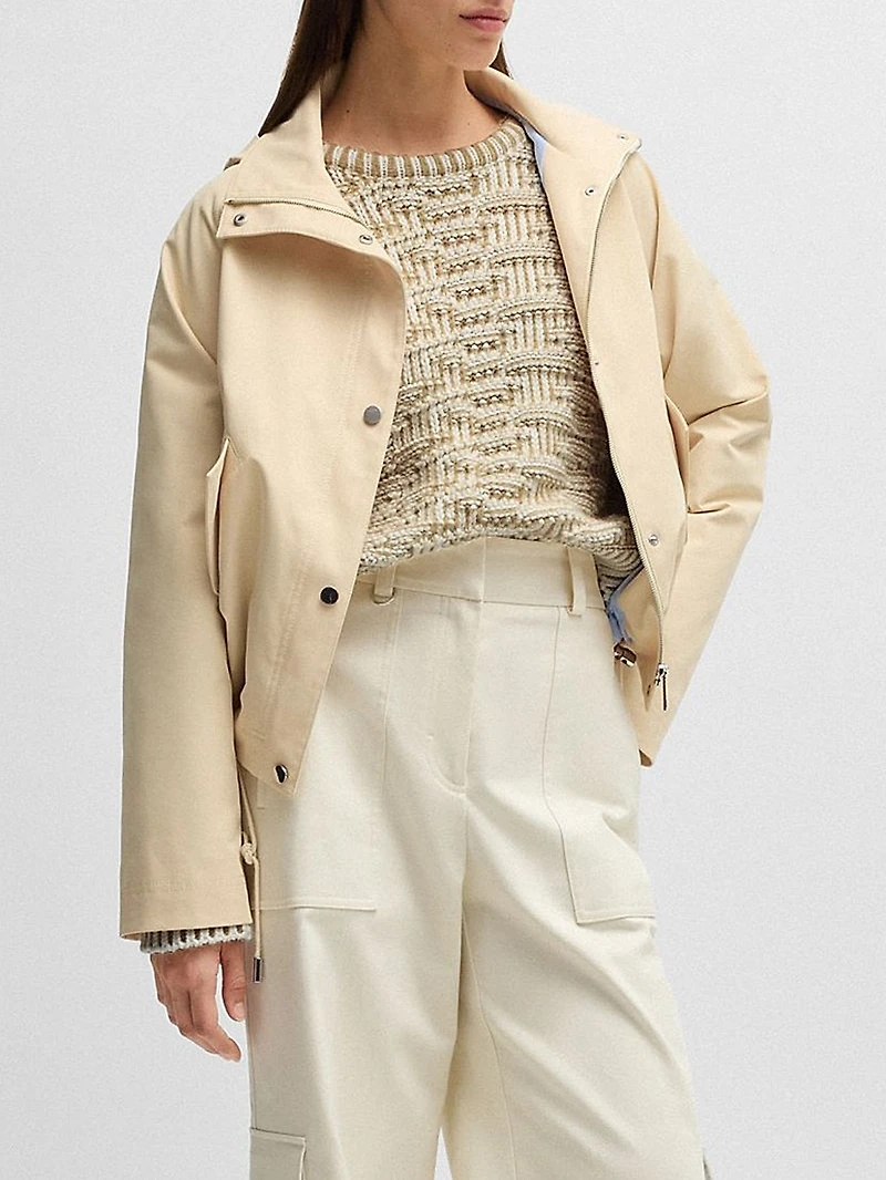 Sweater with 3D Knit