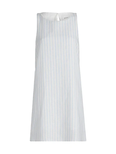 Jessi Striped Linen Minidress