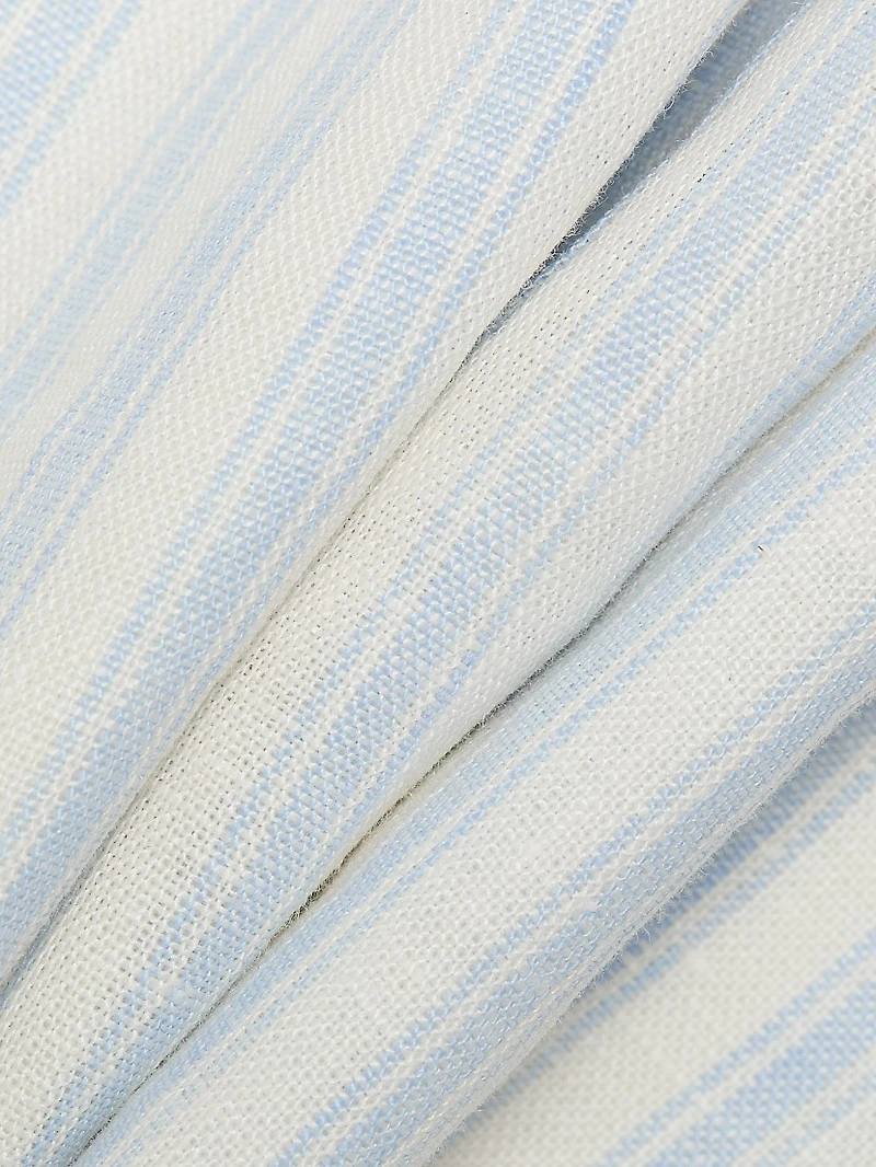 Jessi Striped Linen Minidress