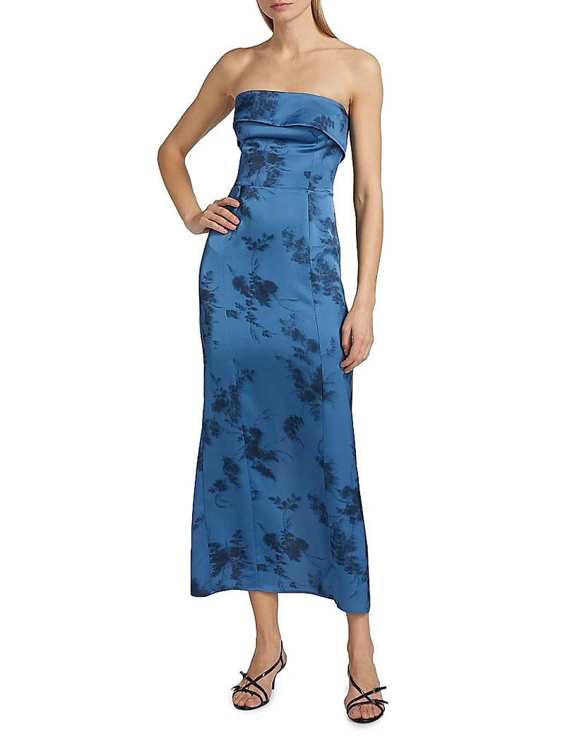 Johan Satin Cocktail Dress