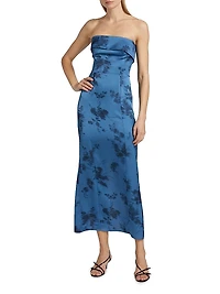 Johan Satin Cocktail Dress