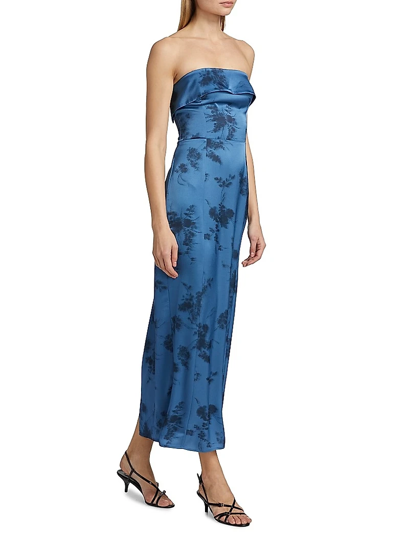 Johan Satin Cocktail Dress