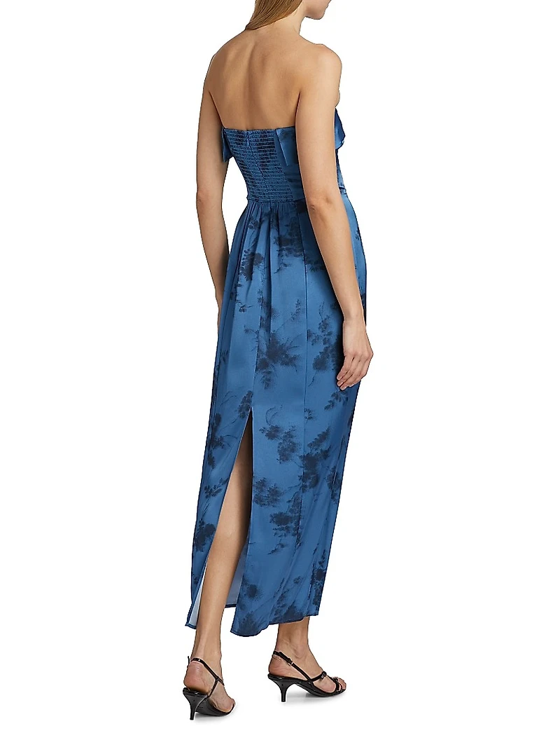 Johan Satin Cocktail Dress