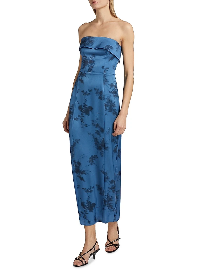 Johan Satin Cocktail Dress