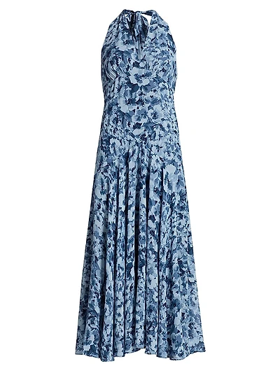 Briony Halterneck Maxi Dress