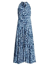 Briony Halterneck Maxi Dress