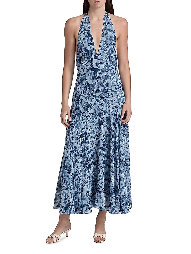 Briony Halterneck Maxi Dress