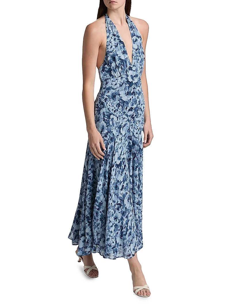 Briony Halterneck Maxi Dress