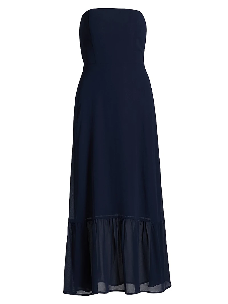 Arta Strapless Midi-Dress