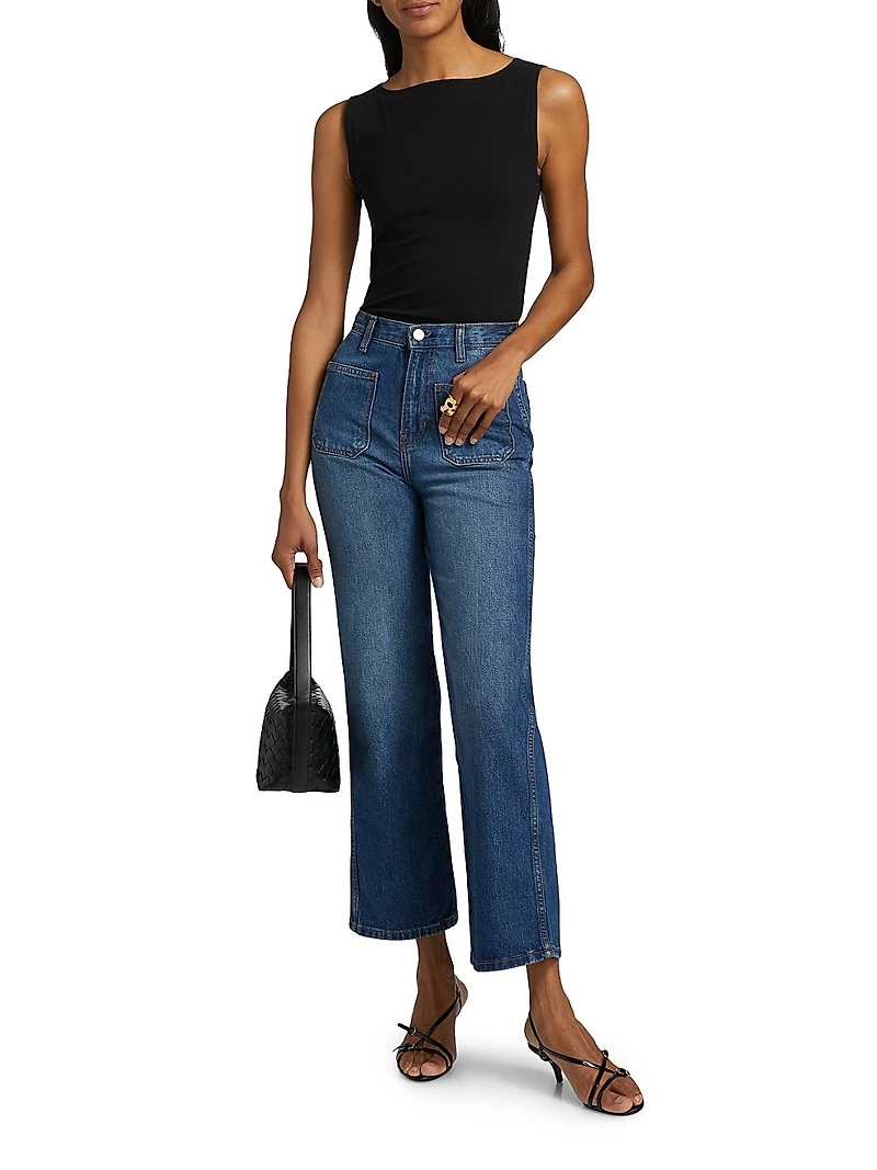 Alyssa Stretch High-Rise Jeans