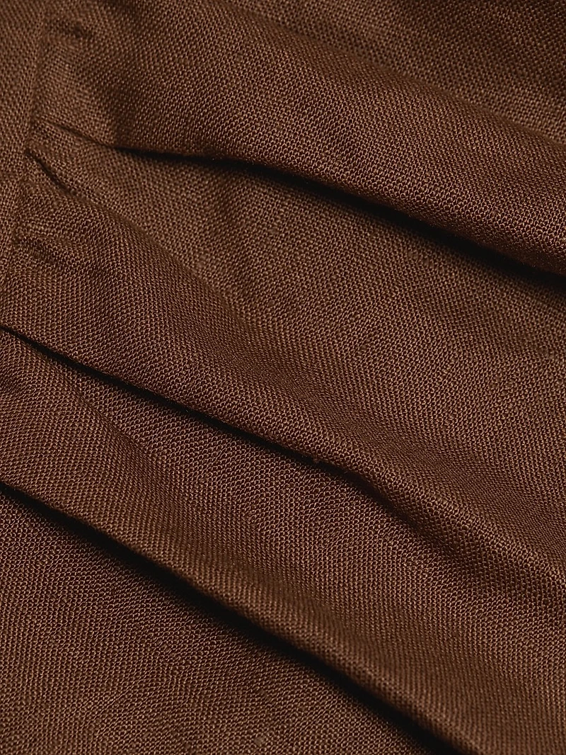 Clemente Linen Midi-Dress