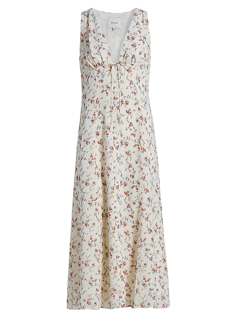 Ceara Floral Midi-Dress
