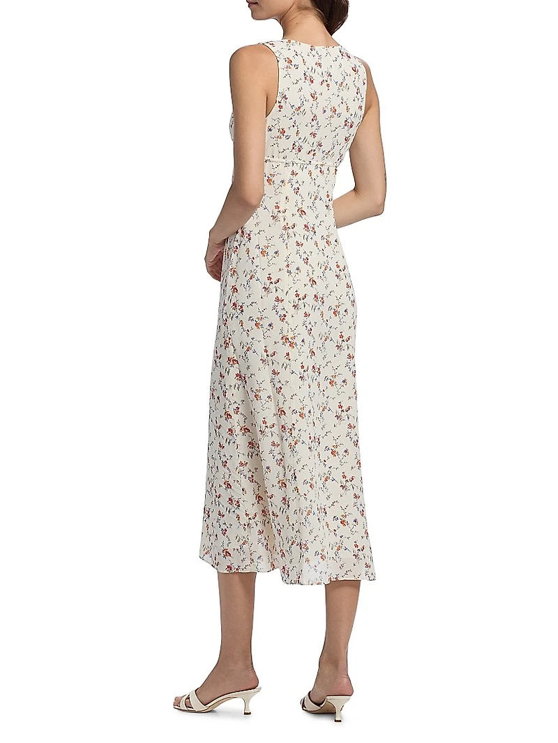 Ceara Floral Midi-Dress